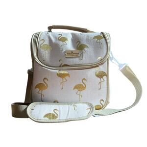 Natural Elements Contemporary Living Metallic Graphic Insulated Cooler Bag